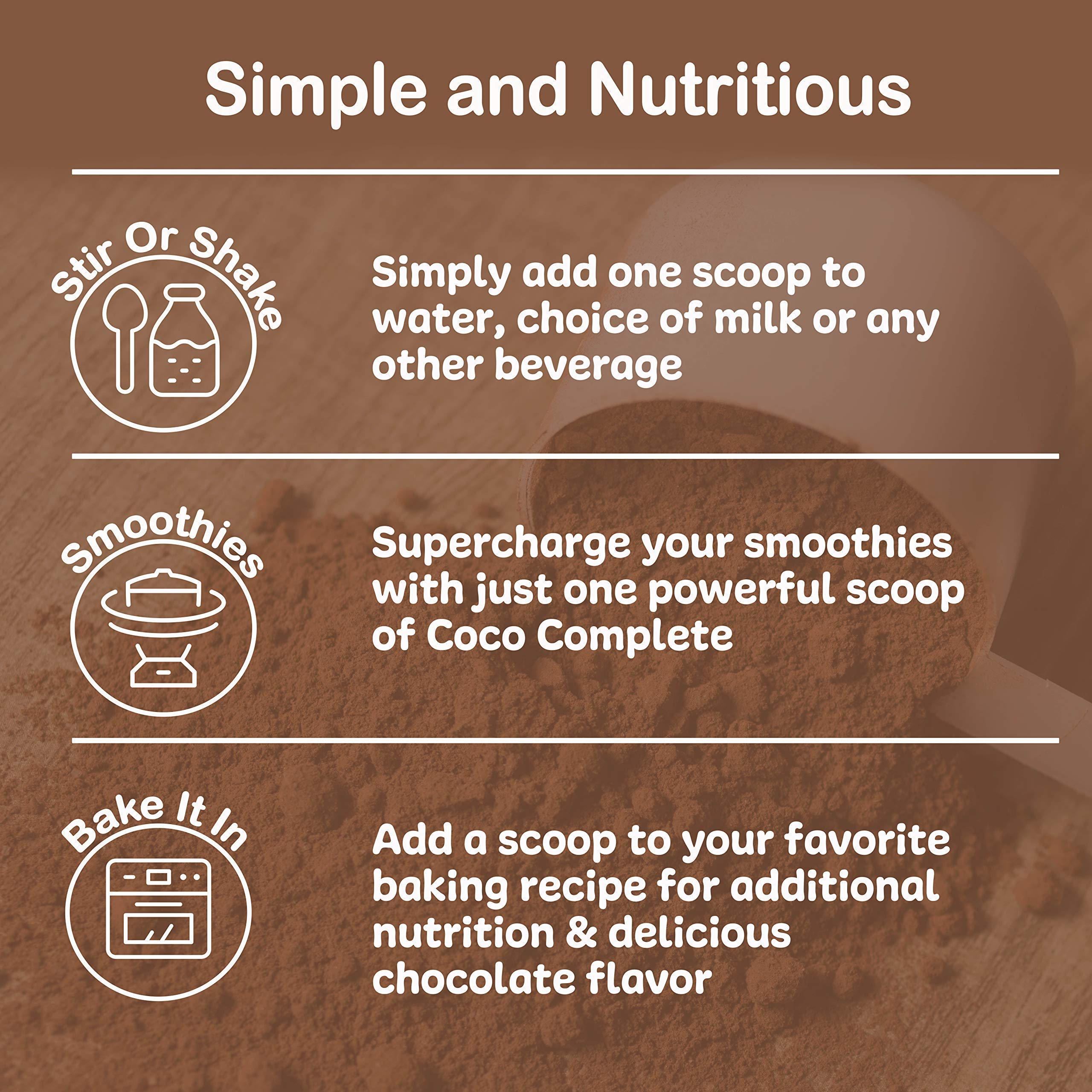 New Vitality Coco Complete etiqueta con ingredientes y beneficios claros