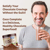 New Vitality Coco Complete cucharador mostrando la porción práctica