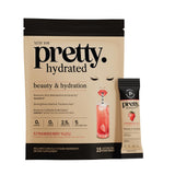 NEW YOU pretty vista frontal del paquete mostrando ingredientes principales y beneficio estético
