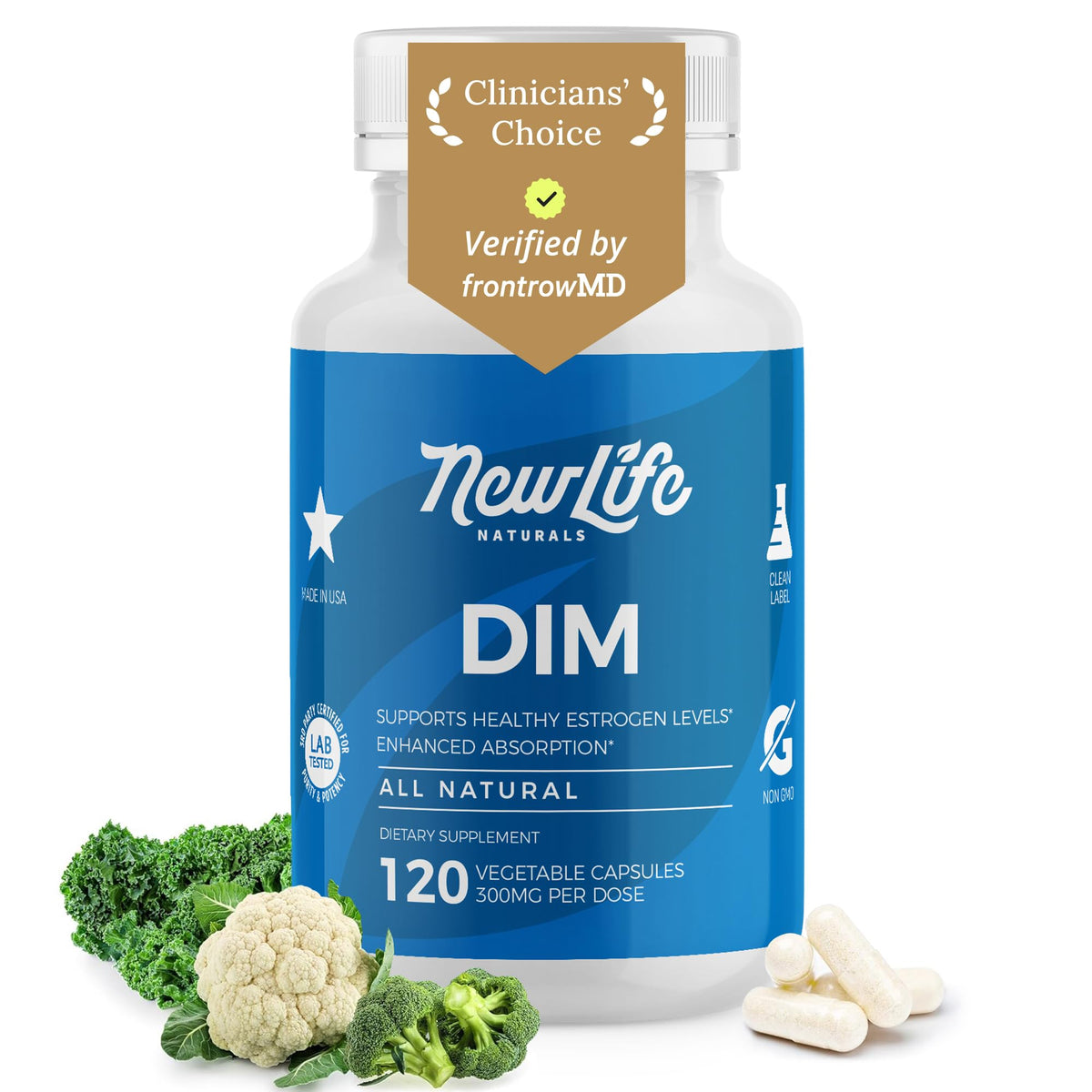 NewLife Naturals envase frontal mostrando la fórmula y beneficios