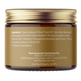 NewLife Naturals etiqueta del producto con ingredientes certificados y origen USA