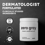 Newt ZERO GRAY detalle de la cápsula para mostrar la textura y calidad del producto