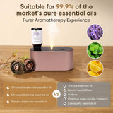 Nexalithron colocado en dormitorio para aroma silencioso y ambiente relajante
