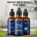 Nexon Botanics en ducha ambientada para relajación y aroma limpio