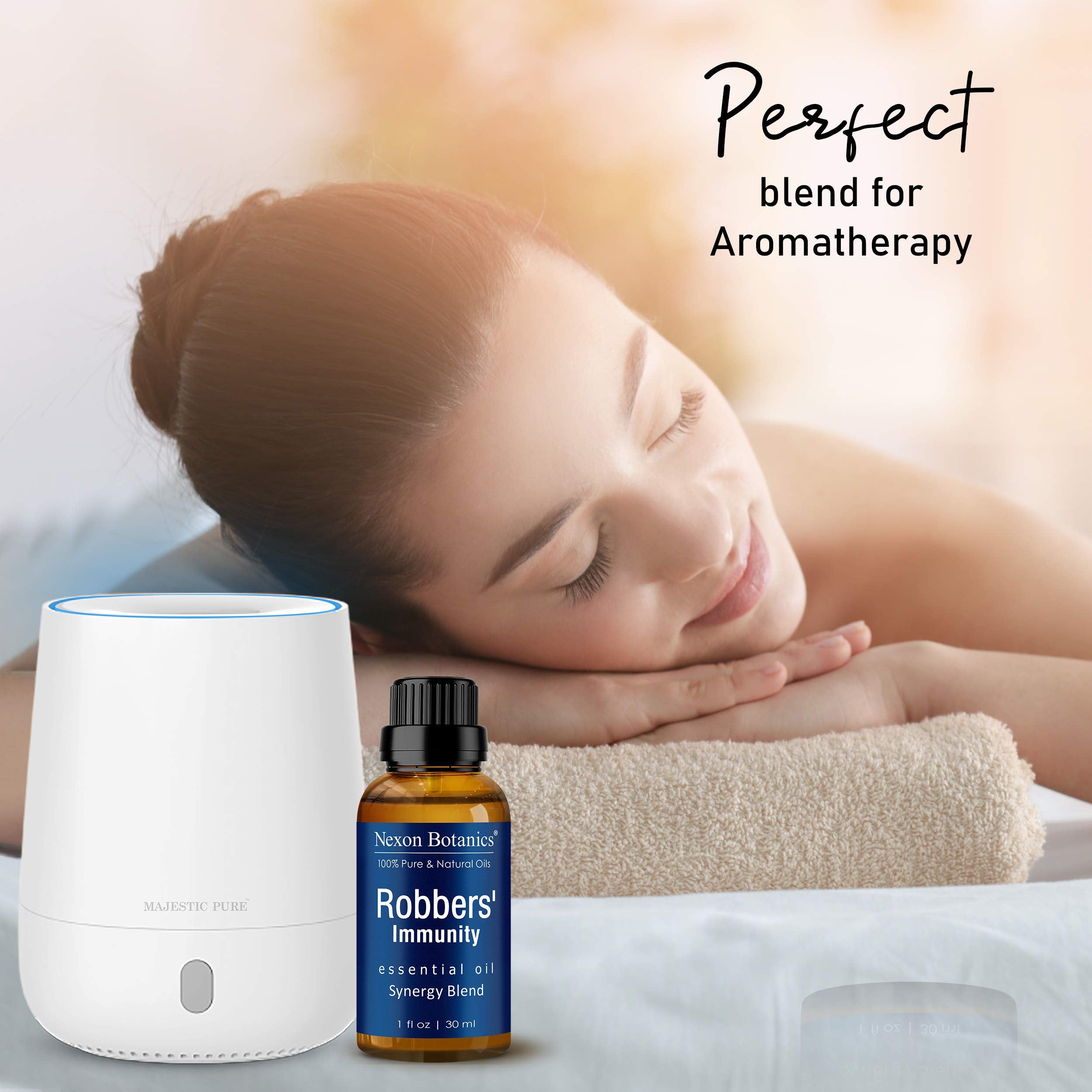 Nexon Botanics difusor en sala crea ambiente fresco y revitalizante