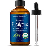 Nexon Botanics botella frontal de eucalipto orgánico, claridad de pureza