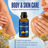 Nexon Botanics etiqueta y embalaje que resaltan que el aceite es 100% puro y sin hexano
