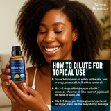 Nexon Botanics aceite Helichrysum en difusor creando ambiente relajante en hogar