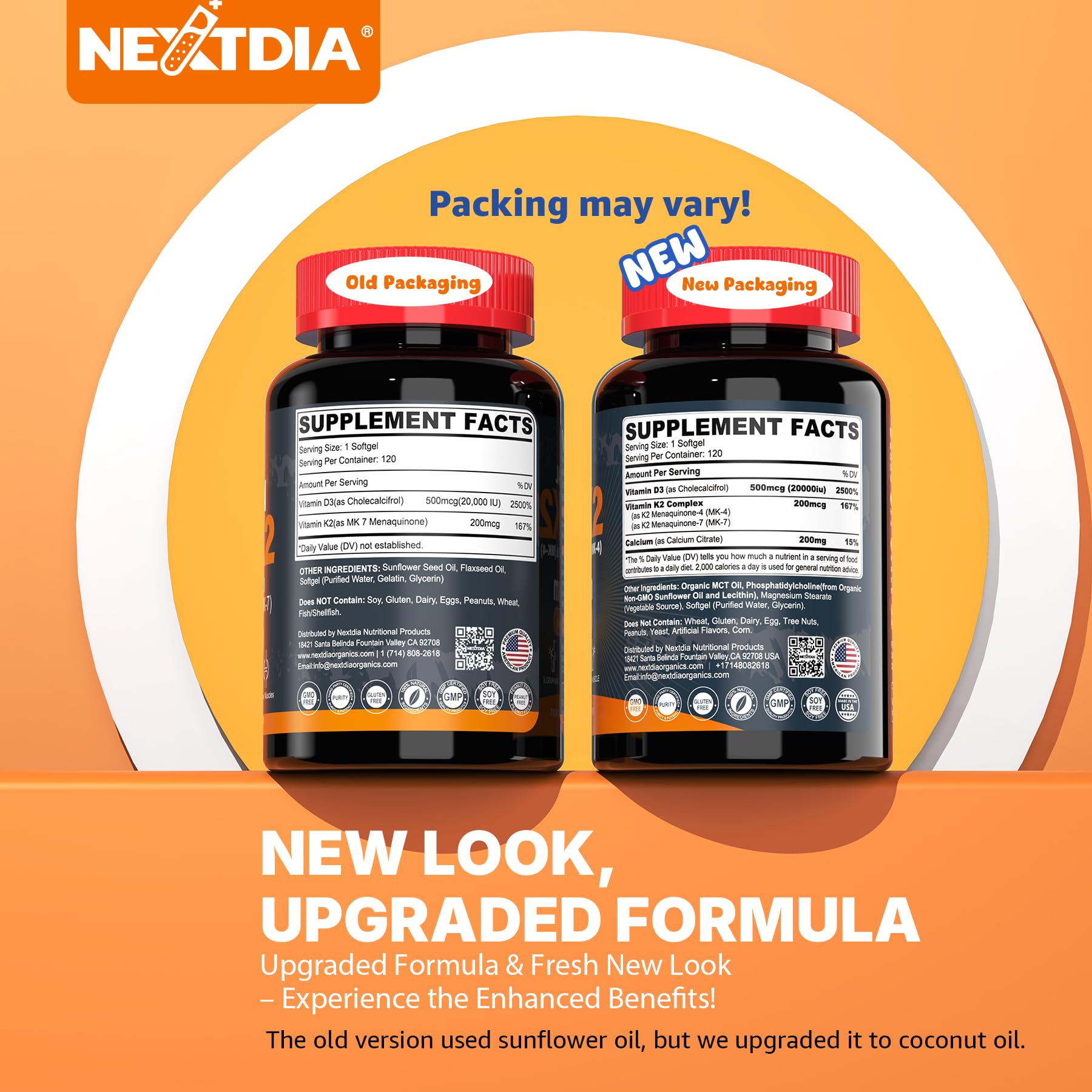 Nextdia cápsula blanda detalle de textura para ingesta cómoda