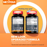 Nextdia cápsula blanda detalle de textura para ingesta cómoda