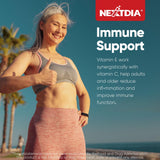 Nextdia primer plano de la superficie que resalta los tocóferoles mixtos