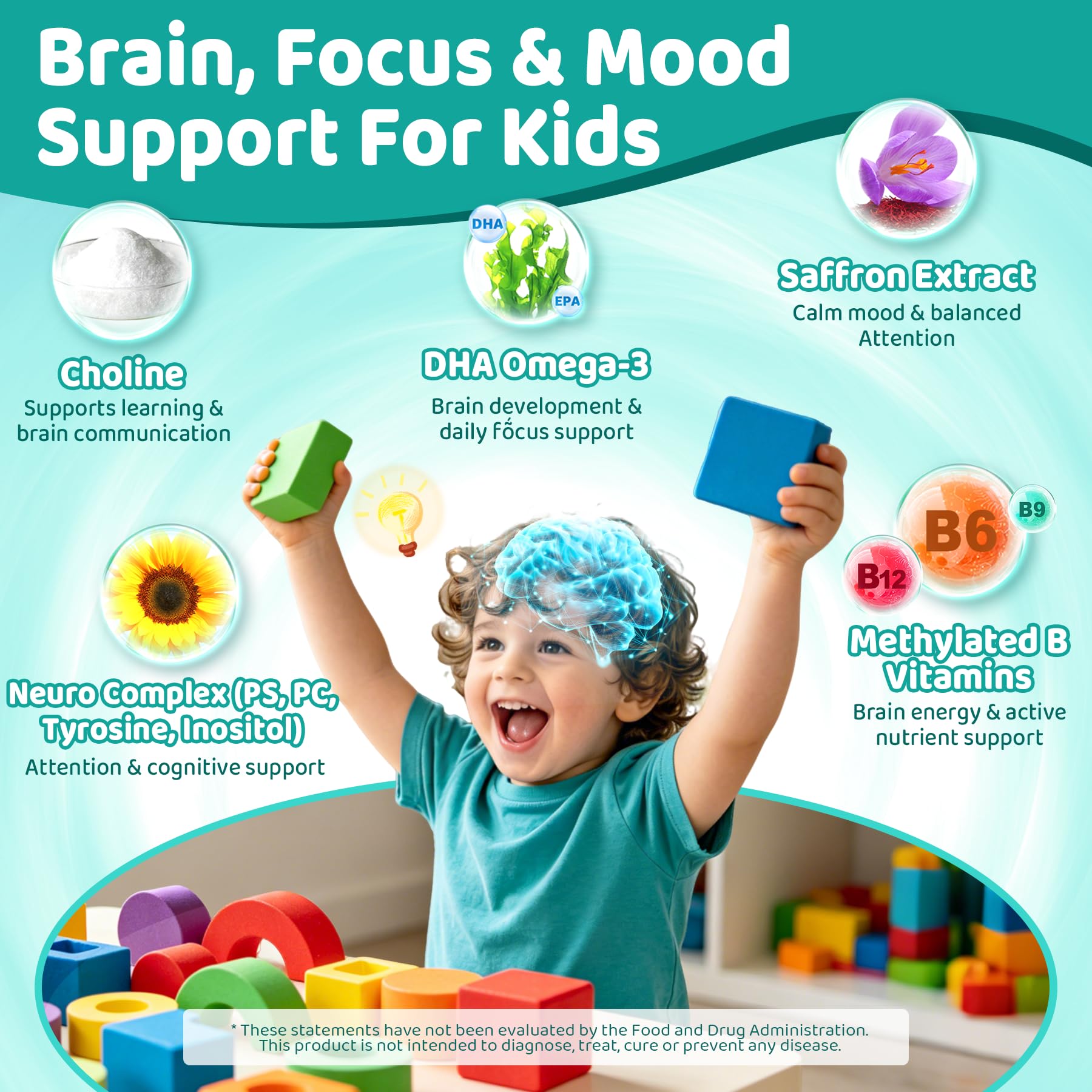 Nextdia representación de DHA omega‑3 vegetal para apoyo cerebral