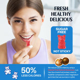 Nextdia gomitas en mesa de desayuno con frambuesas para transmitir sabor natural