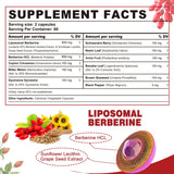 Nextdia etiqueta de ingredientes destacando formulación liposomal y botanicals