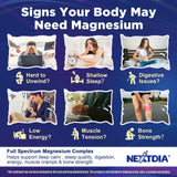 Nextdia etiqueta nutricional en primer plano mostrando ingredientes clave