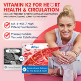 Nextdia etiqueta nutricional clara con dosis de MK‑4 y MK‑7