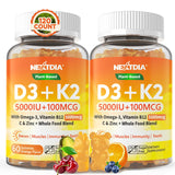 Nextdia envase frontal mostrando gominolas vegetales y beneficios