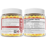 Nextdia variedad de gomitas alineadas resaltando sabor natural a uva