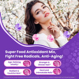 Ingredientes naturales Nextdia dispuestos que aportan antioxidantes