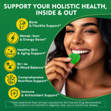 Nextdia moringa etiqueta en detalle mostrando lista de ingredientes