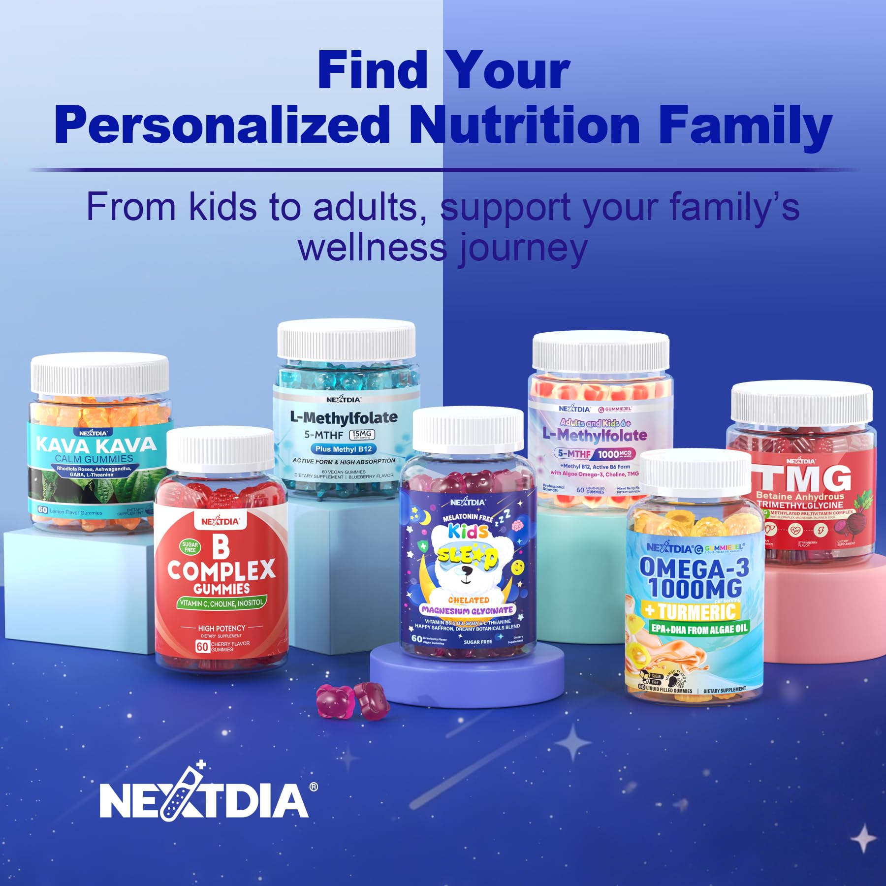 Nextdia presentación 2Pack ideal para familias con rutina diaria