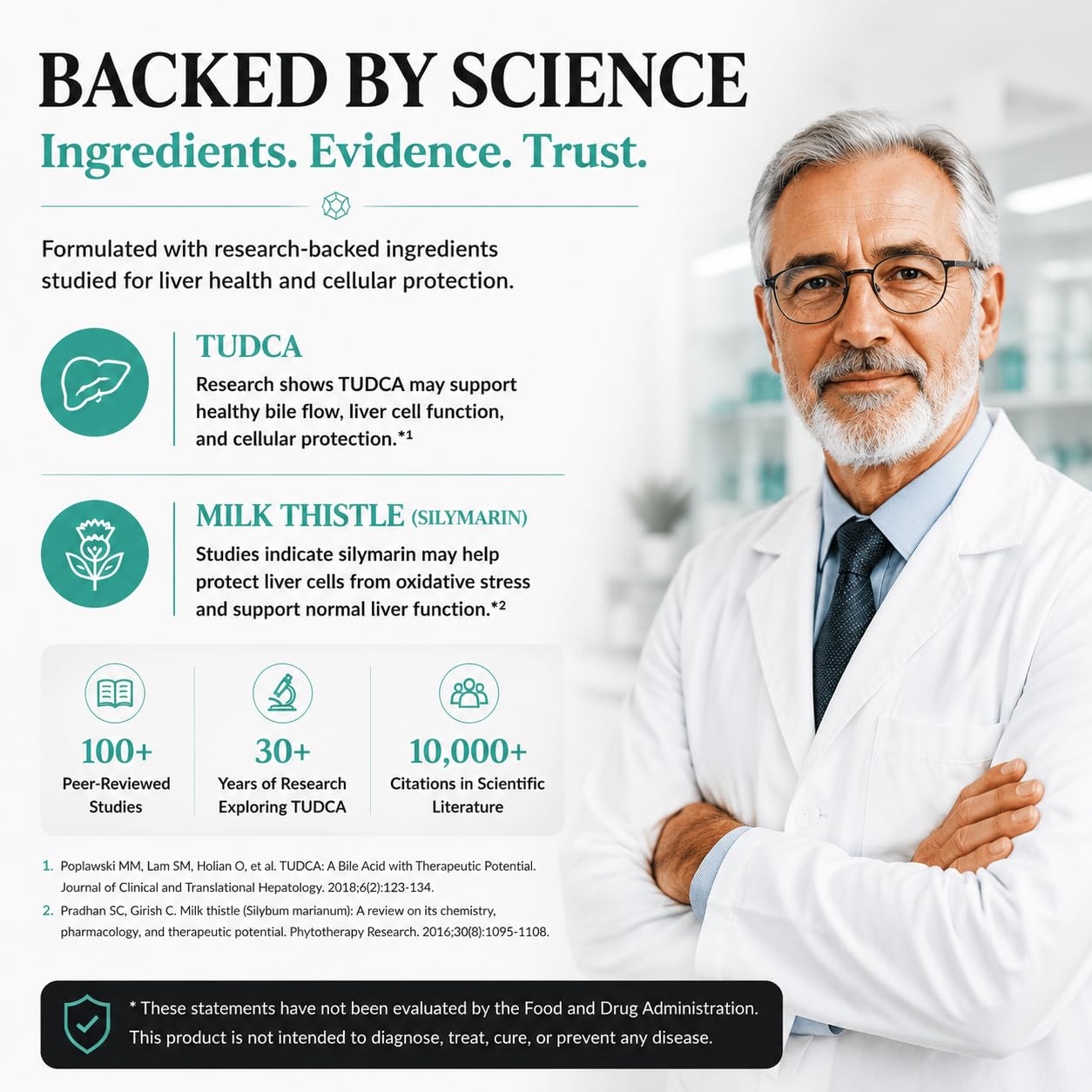 NEXTGRADE ingredientes naturales cardo mariano y moringa como apoyo antioxidante