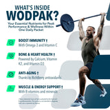 NF Sports WODPak gel blando omega-3 detalle, apoyo para recuperación