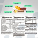 NF Sports WODPak RichBerry polvo y frutos, antioxidantes concentrados