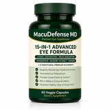 Nichalous Macudefense MD botella frontal mostrando diseño y beneficio visual