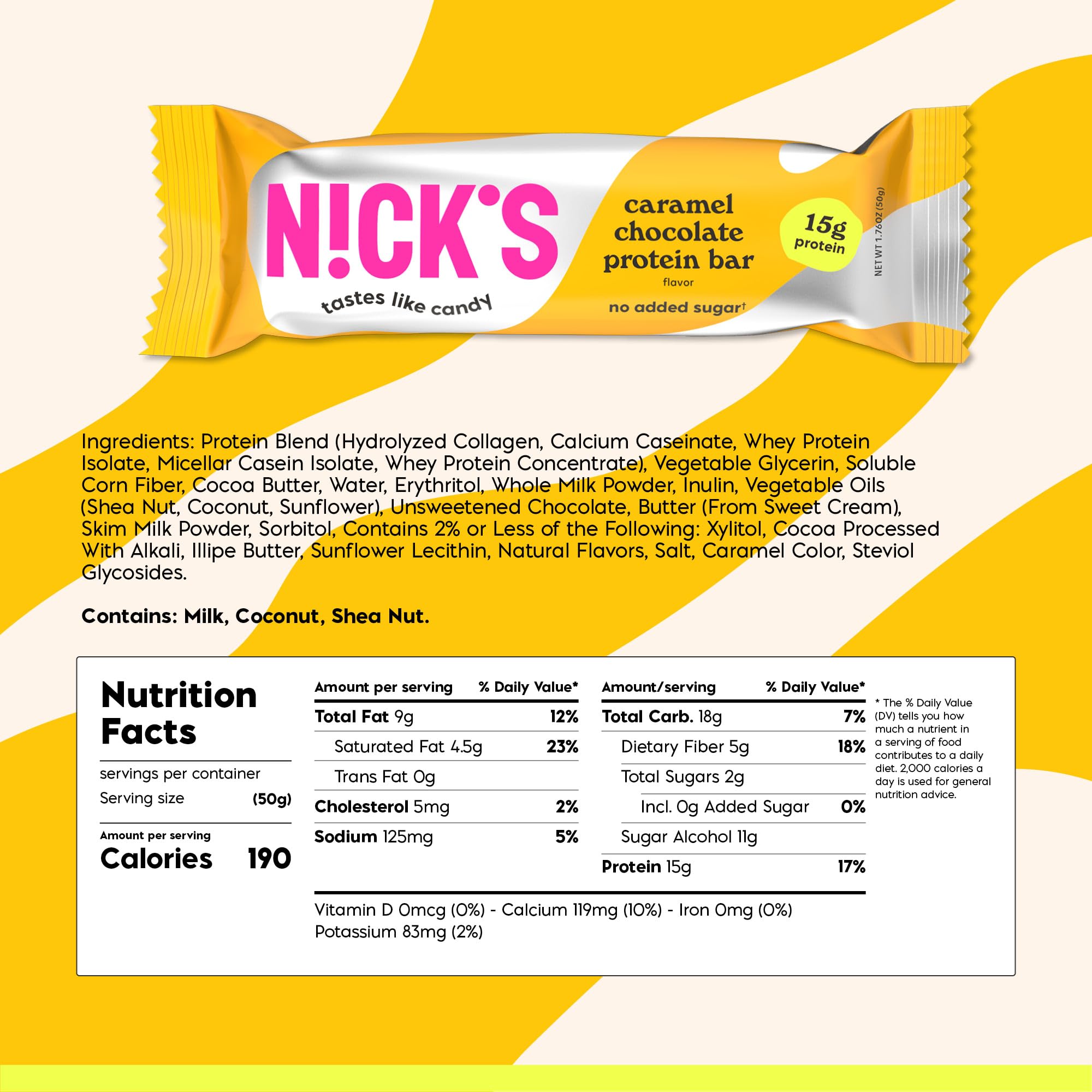 N!CK'S caja abierta con 12 barras ideal para ahorro y reparto en la familia