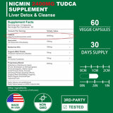 Cápsulas NICMIN detalle de textura y facilidad para tragar