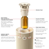 nimin con botella vacía de 15 ml incluida, lista para tus aceites favoritos