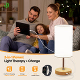 NIORSUN puertos USB-A y USB-C integrados para cargar dispositivos