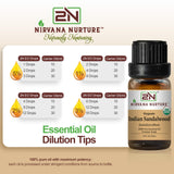 Nirvana Nurture en baño relajante realzando ritual nocturno