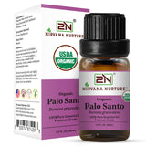 Nirvana Nurture aceite diluido para masaje mostrando aplicación segura