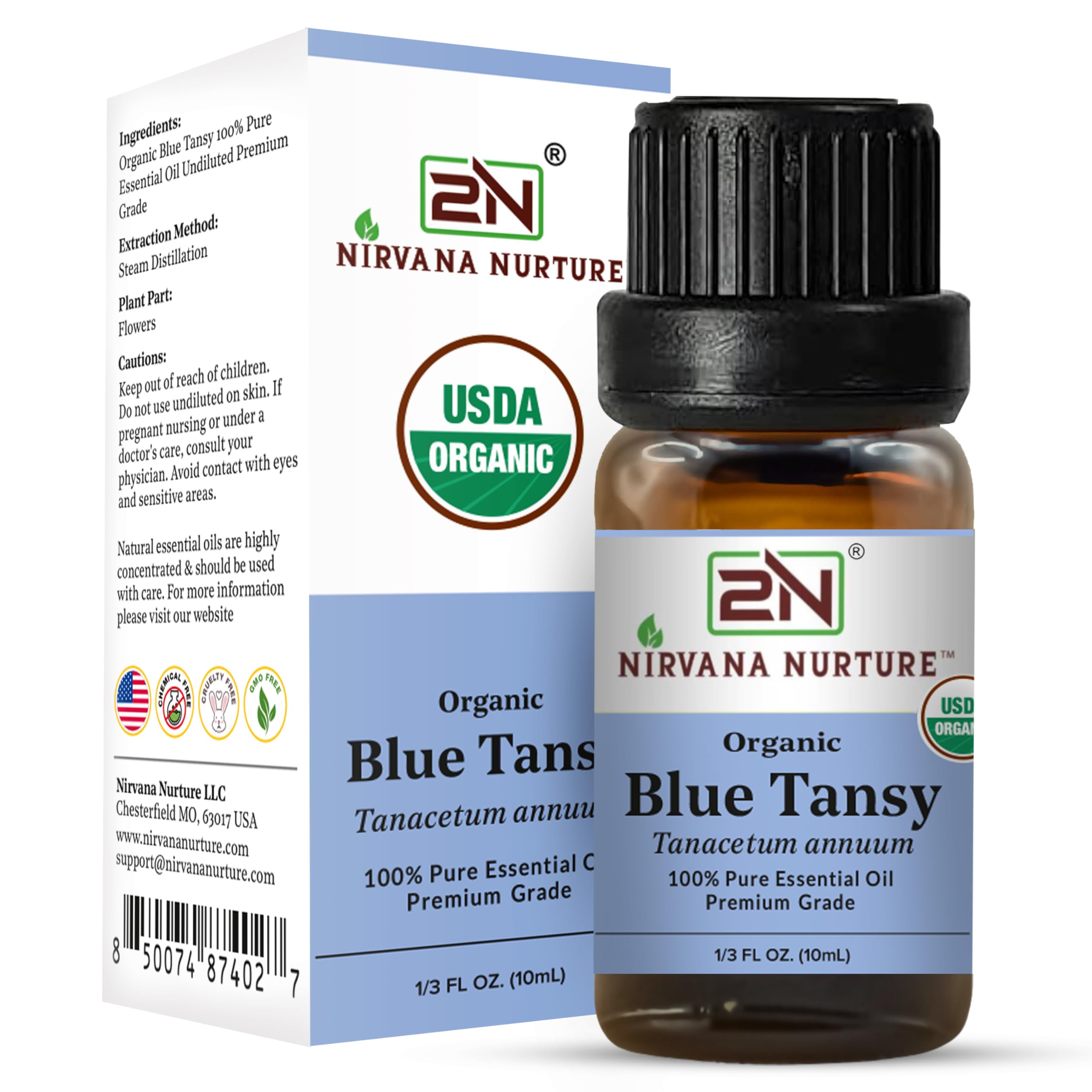 Nirvana Nurture dilución en aceite portador lista para masaje calmante