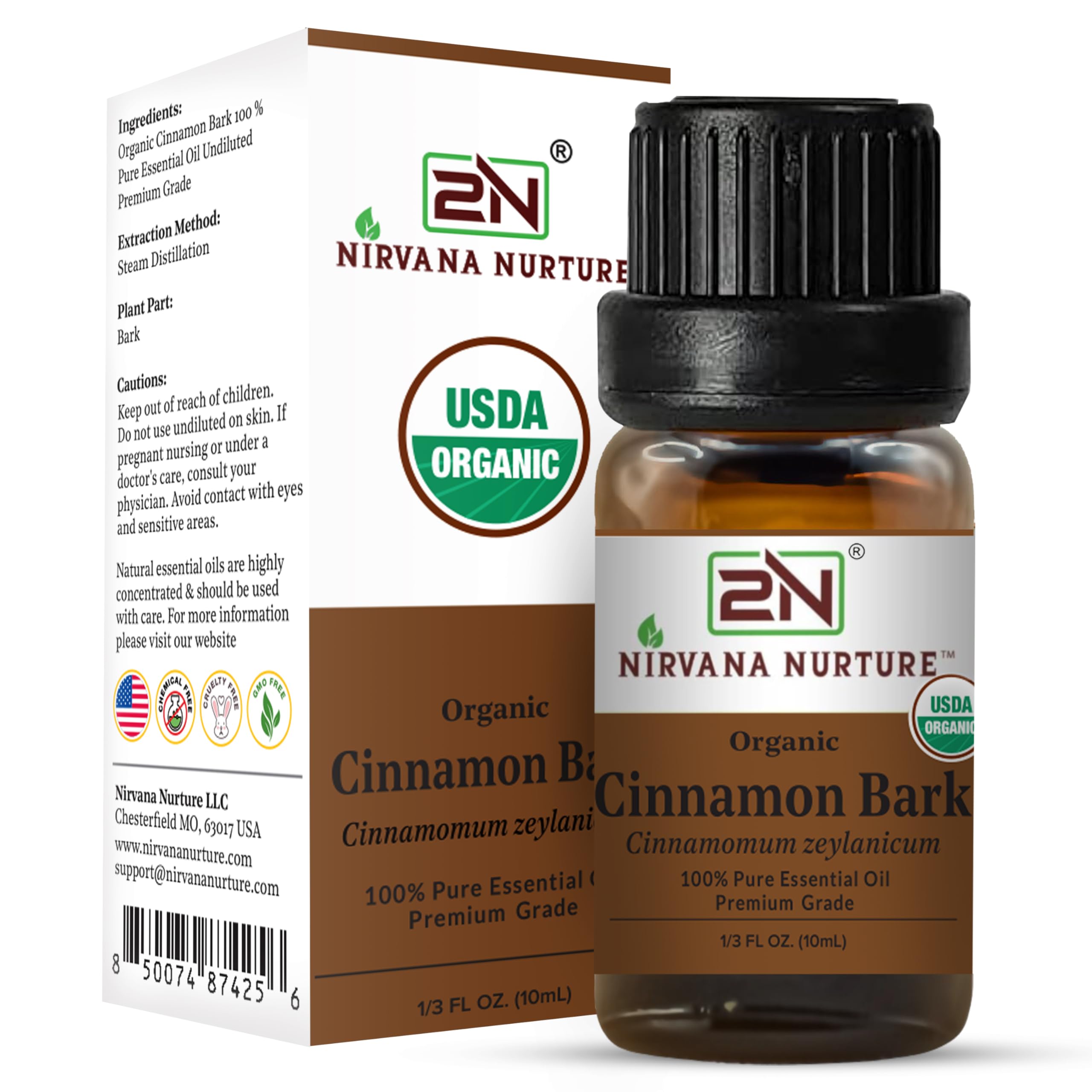 Nirvana Nurture uso en difusor creando ambiente cálido y reconfortante