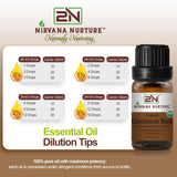 Nirvana Nurture en baño relajante para ritual de aromaterapia