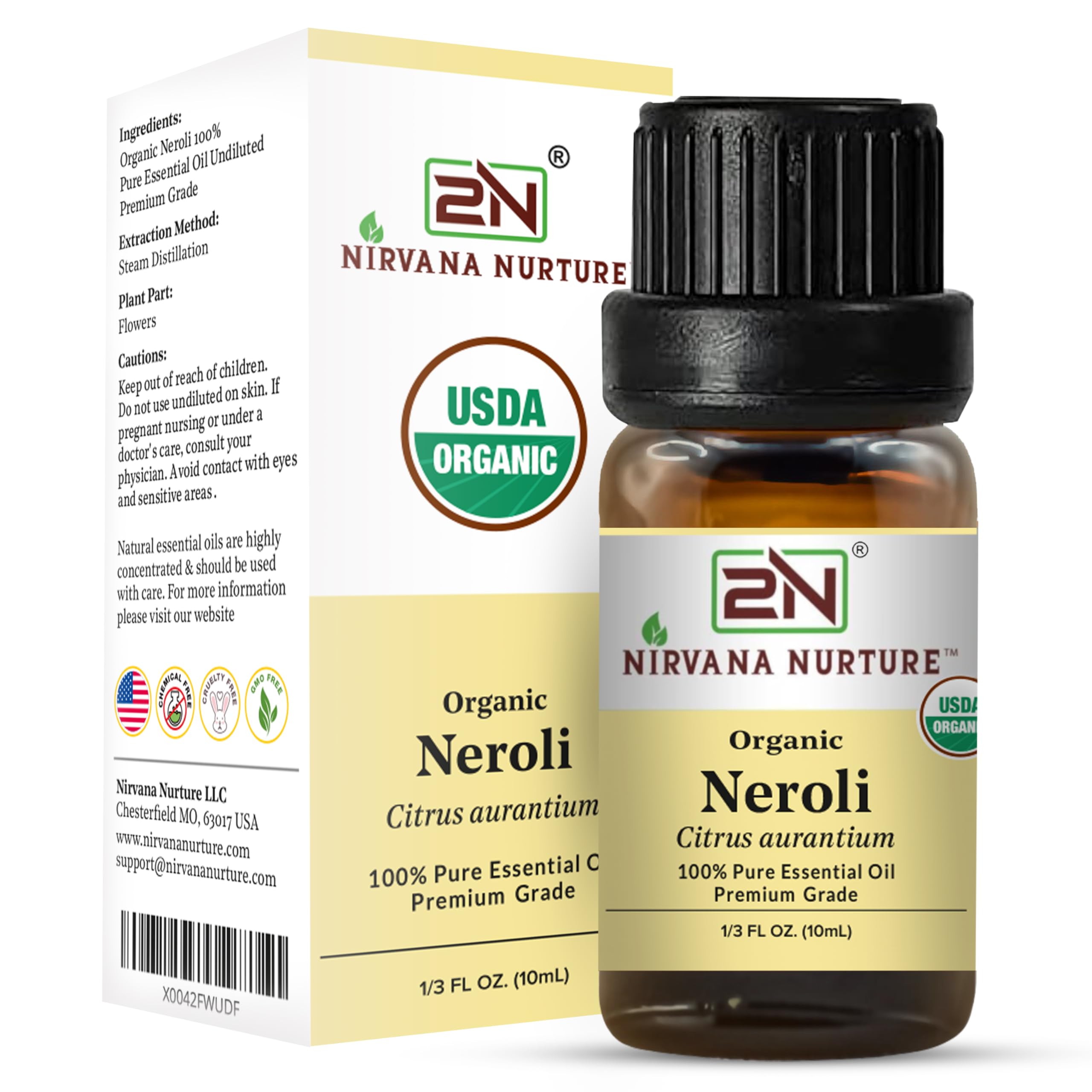 Nirvana Nurture aplicación facial diluida para piel hidratada