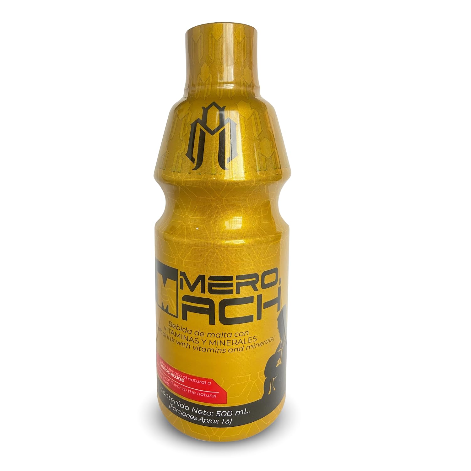 NITROFIT Mero.MACH Plus frontal botella mostrando presentación y beneficios energéticos