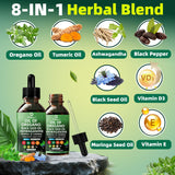 Nivltpure collage de orégano, semilla negra y cúrcuma destacando origen botánico