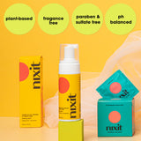nixit etiqueta con ingredientes suaves y pH equilibrado