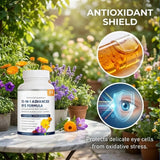 Ingredientes naturales para Neurobella NKLG mostrando bilberry y luteína como antioxidantes
