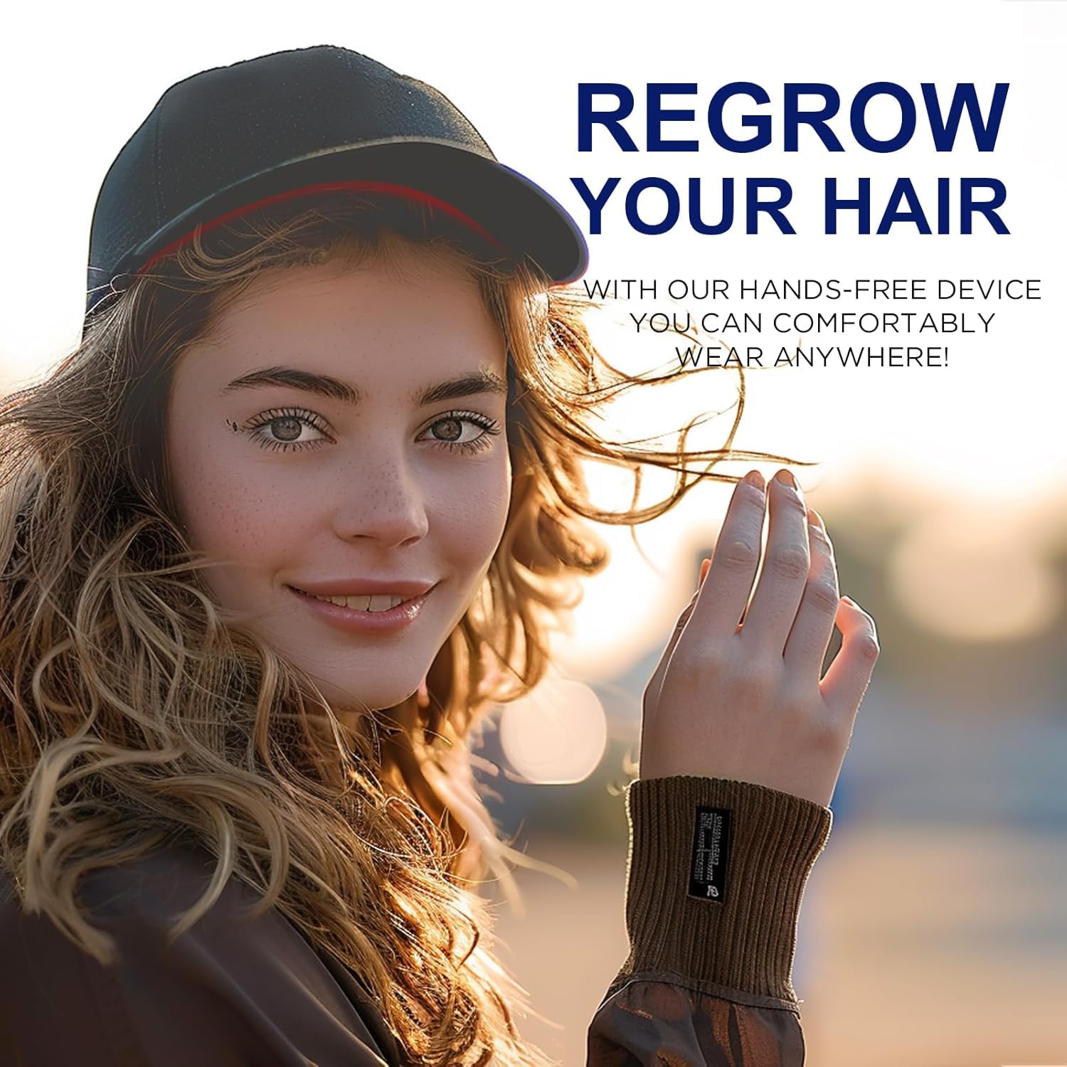 NNUSHK casco junto a una regla para comparación de tamaño y ajuste