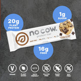 No Cow textura suave tipo masa de galleta con miga apetecible
