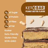 No Sugar Company detalle de la cobertura de chocolate, sabor indulgente sin azúcar
