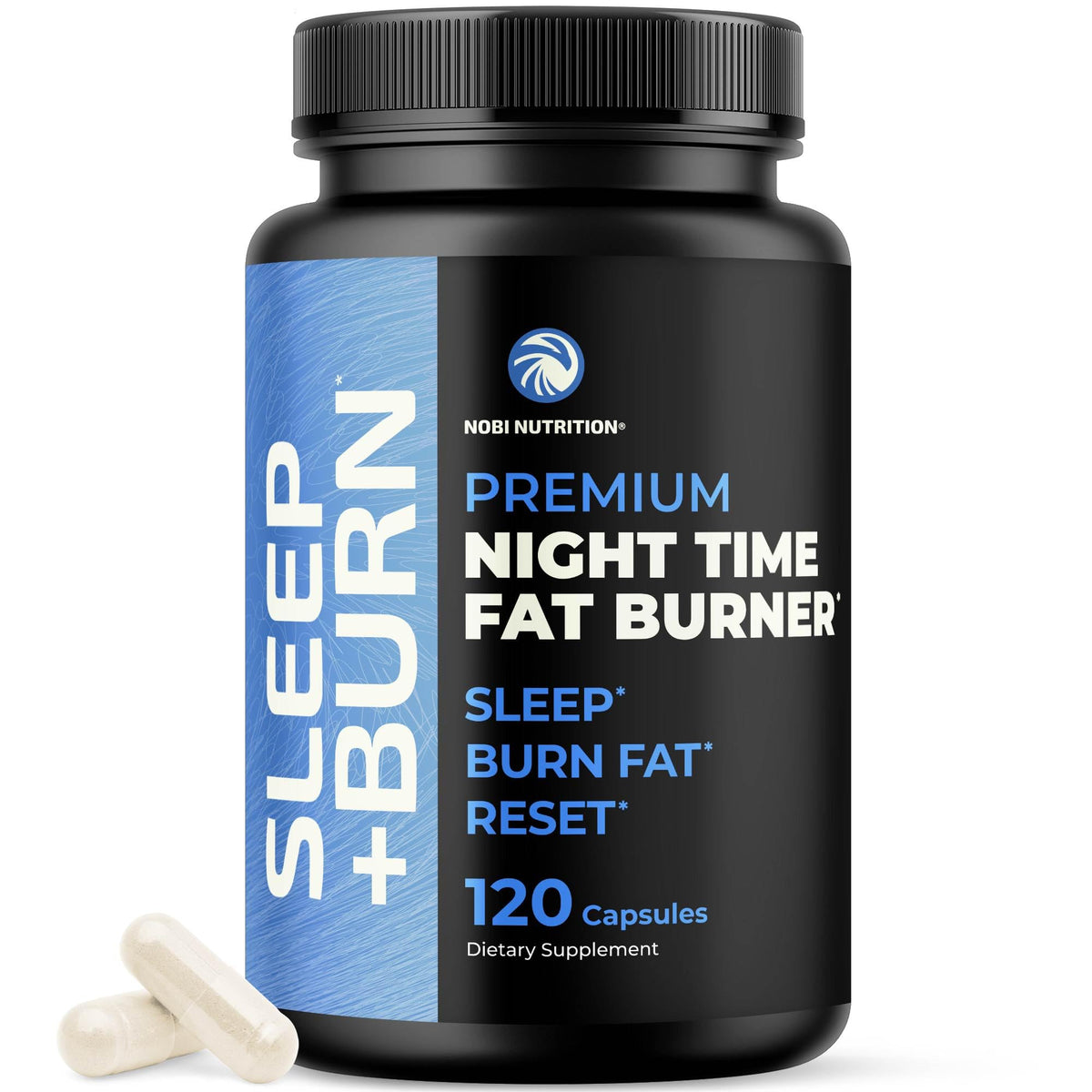Nobi Nutrition frente del producto mostrando etiqueta y beneficio metabolico