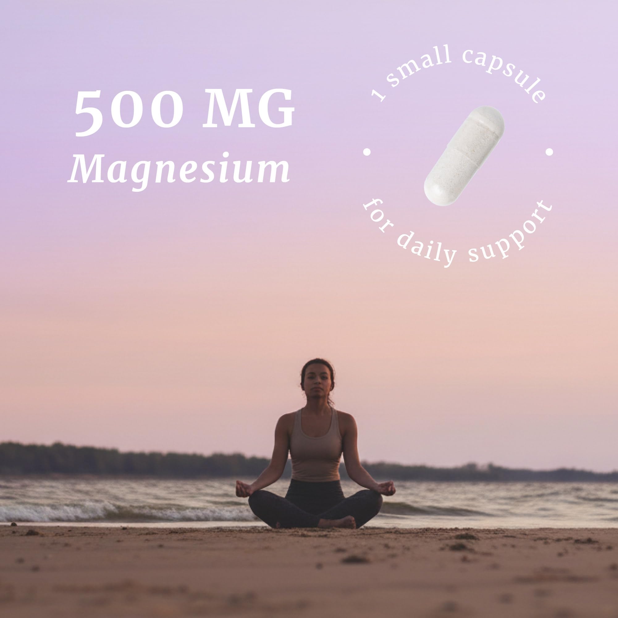 Nobi Nutrition cápsula en mano mostrando escala y dosificación fácil