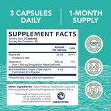 Nobi Nutrition cápsulas junto a regla para comparar tamaño real