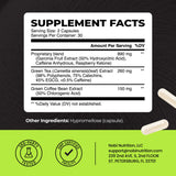 Nobi Nutrition frasco sobre mesa de fitness transmitiendo energía